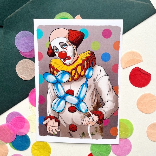 The Sims Tragic Sad Clown Game Mini 6x4 Photo Print