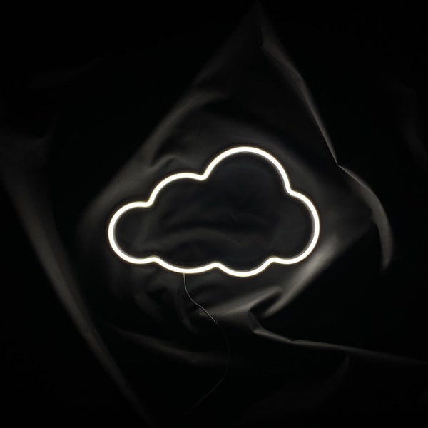 Soothing Cloud Neon Light: Dreamy Sky-Inspired Bedroom Decor