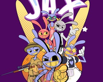 The Amazing Digital Circus-Jax (Graphic Tee)