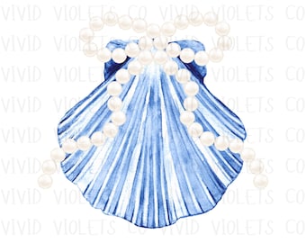 Coquette Summer png, oesterontwerp, blauwe schelp png, kleindochter aan de kust, trendy zomer png, strand png, esthetische zomer, kustesthetiek