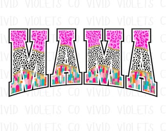 Brushstroke Mama Preppy PNG, Brushstroke Mama Png, Mama Png, Preppy Mama Png, Mothers Day Png, Mama Shirt Design, Funky Preppy Mama Png