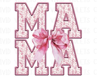 Floral Mama Coquette PNG, Chinoiserie Mama Png, Mama Png, Toile Mama Png, Mothers Day Png, Mama Shirt Design, Coquette Mama Png
