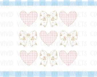Easter Bunny Coquette Bow PNG, Bunny Bow PNG, Bunny Bows Png, Bow Bunny PNG, Watercolor Bunny Png, Cute Easter Png, Coquette Easter Png