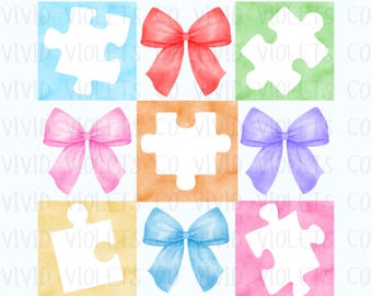 Autism PNG, Autism Awareness PNG, Watercolor Autism Awareness PNG, Autism Awareness Sublimation Design, Autism Clipart, Cute Autism Png