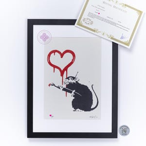 その他 LOVE RAT BANKSY(RED Ver.) Love Rat | Banksy | 2021 | Sotheby's