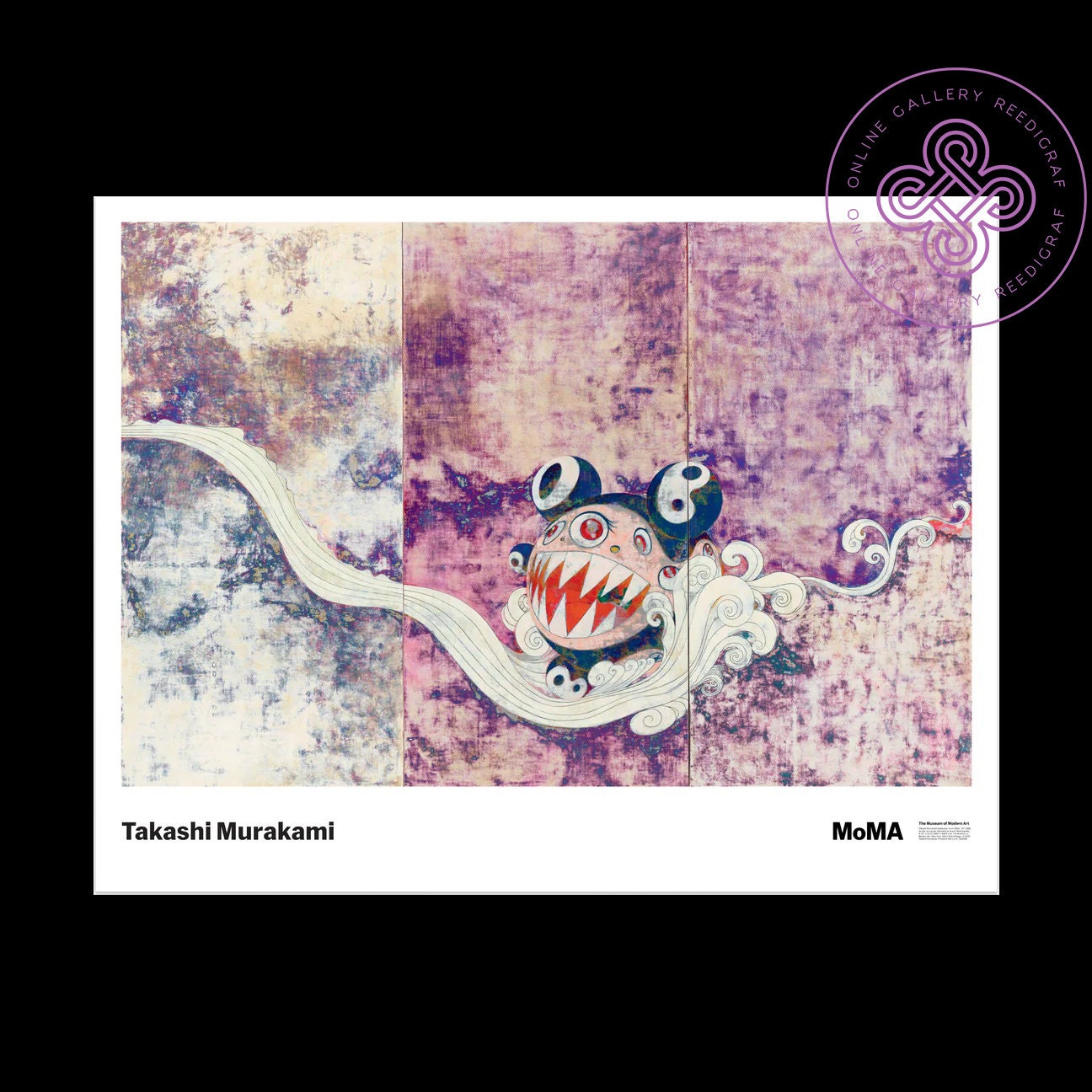 Takashi MURAKAMI - Mr DOB - ORIGINAL Street Art Poster - Wall