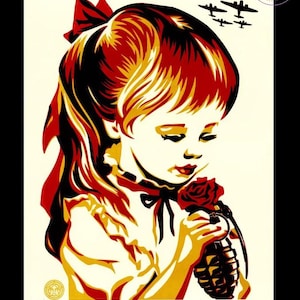 OBEY War By Numbers Letterpress LIMITED Edition SHEPARD fairy shepard fairey post Offset signed Original street Art wall Obey post poster