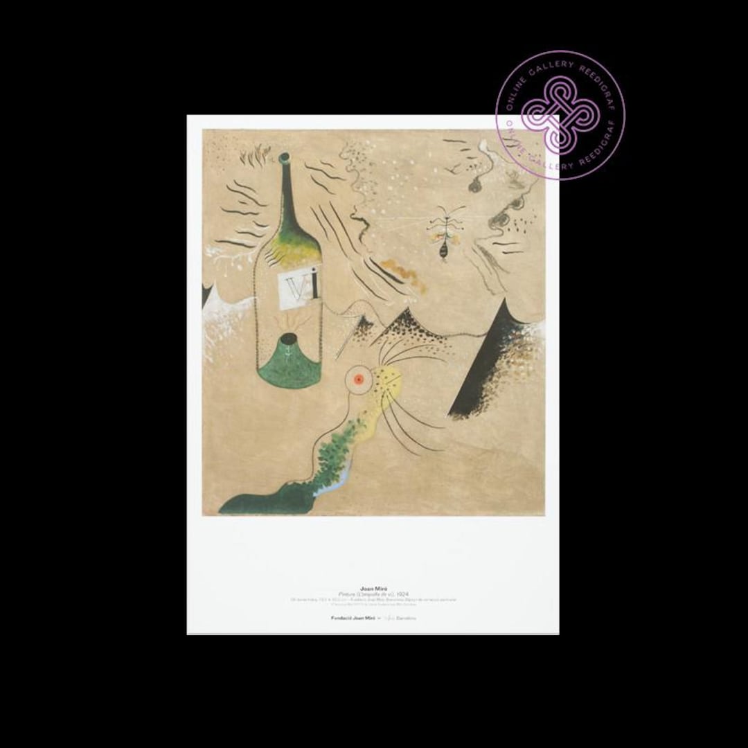 ジョアン ミロ プリント オリジナル ジョアン ミロ展 美術館財団