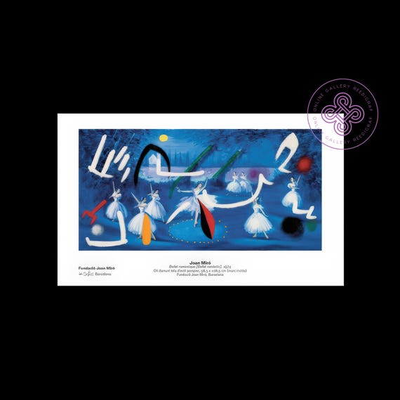 ジョアン ミロ プリント オリジナル ジョアン ミロ展 美術館財団