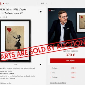 BANKSY Girl with a balloon (panel) – Framed Serigraph, Limited Edition /250, M Arts Edition, Numbered, Certificate – Street Art Wall Art image 3