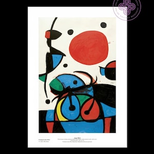 joan MIRO prints ORIGINAL joan miro exhibition Museum foundation joan miro poster joan miro lithograph contemporary art Barcelona wall art