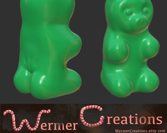 Buit Gummy Bear 3D-bestand - STL downloaden - Wermer creaties