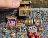 Wermer's Interactive Treasure Chest Prop + Tokens for Tabletop