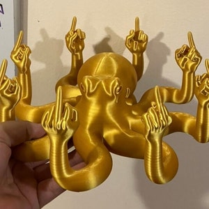 Improved Fucktopus 3D File - STL File - Wermer Creations Version