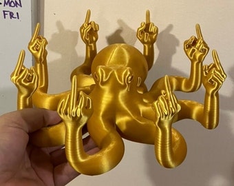 Improved Fucktopus 3D File - STL File - Wermer Creations Version