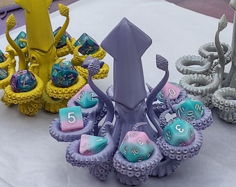 Squid Dice Holder, tentacles knicknack holder