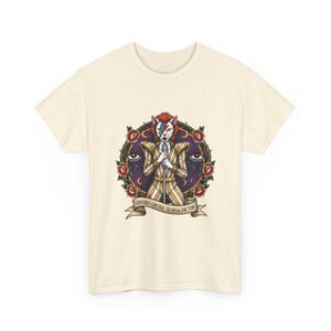 David Bowie Inspired Tee Aladdin Sane Cat T-Shirt | Ground Control to Meow-jor Tom | Space Oddity Feline Art | Rock & Roll Cat Graphic Tee