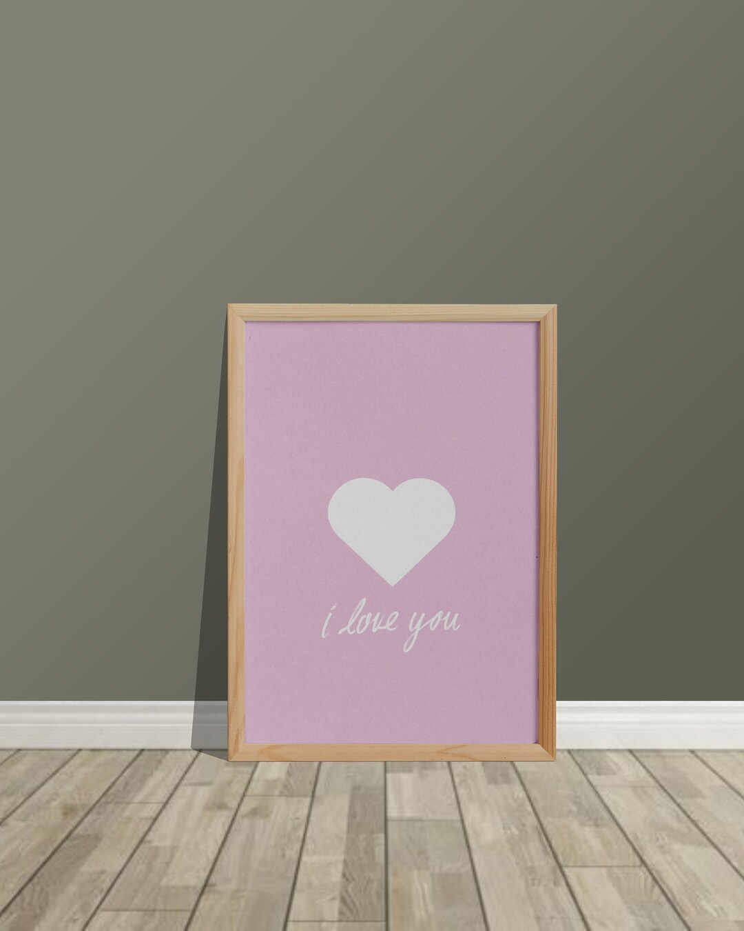 Blush Pink Wall Art Above Bed Art Pink Bedroom Picture Pastel Heart