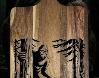 Bigfoot woods - Cutting Board
