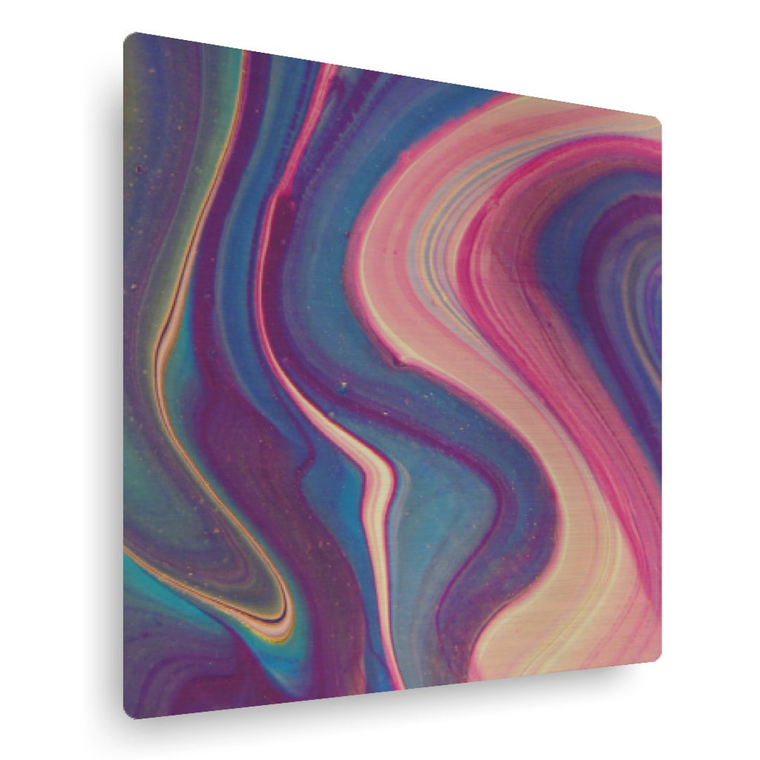 Horizontal Metal Art Etsy