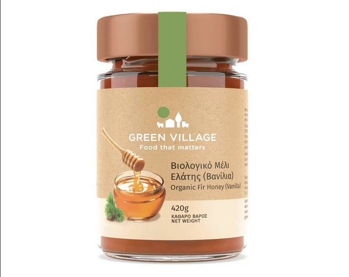 Fir honey Bio (vanilla) from Greece 420gr/14.81oz