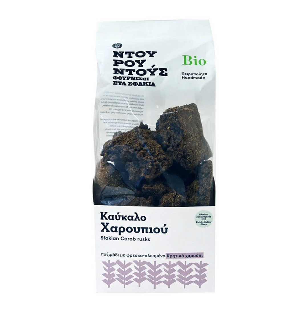 Greek Organic Carob Rusks 600gr/ 21.16 Ounces - Etsy