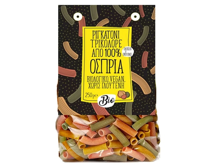 Tricolore Rigatoni from Legumes 250gr/8.81oz
