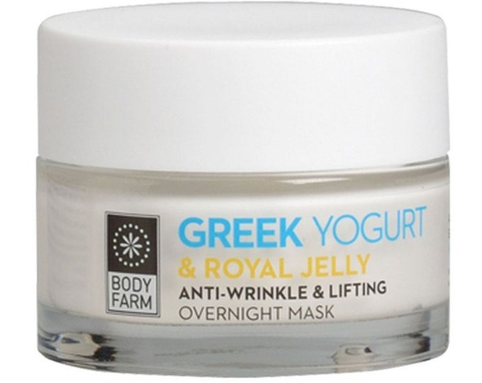 Greek Yogurt and Royal Jelly Anti Wrinkle & Lifting Overnight Mask 50ml