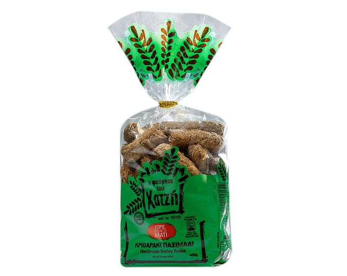Greek Handmade Rusk Barley 2 packagesX400gr/14.10oz