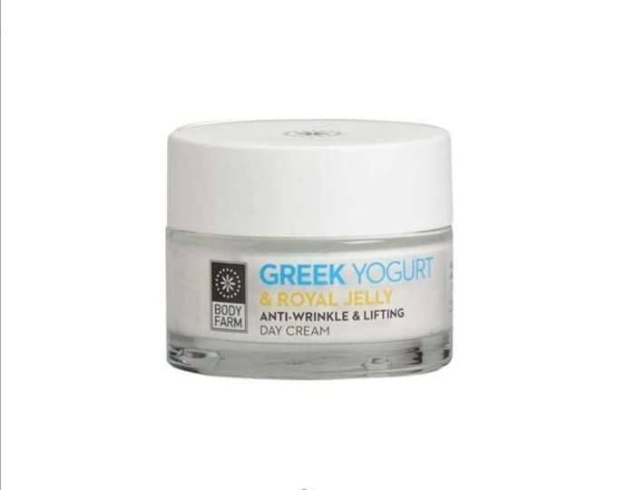Greek yogurt and royal jelly anti-wrinkle day cream 50ml/1.69oz