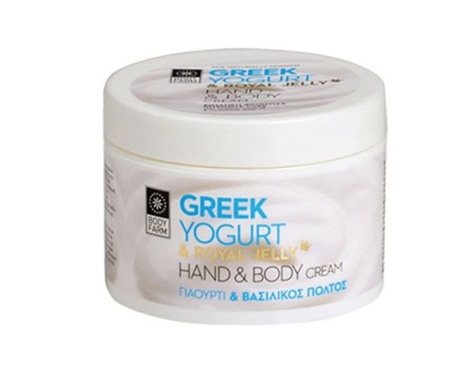 Greek yogurt hand and body cream 200ml/6.9oz