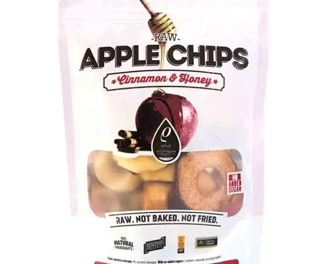 Apple Chips with Cinnamon and Honey 3packs X 50gr/3packs X1.76oz