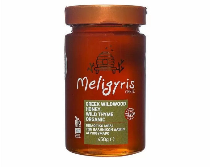 Forest and wild thyme honey Bio from Greece 450gr/15.9oz