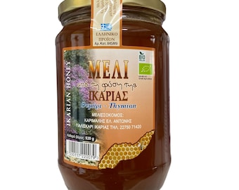 Miel de tomillo bio de Ikaria griega 920 g/32,4 oz