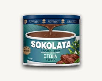 Chocolate Drink with Stevia  2 cans x 240gr/8.47oz