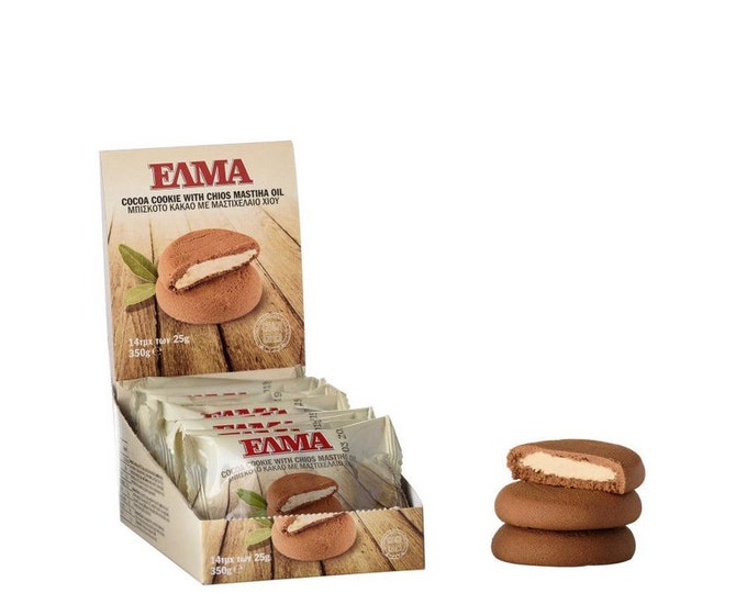Biscuit with Mastic Cream 25g ELMA/14 pieces