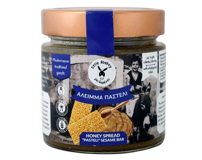 Greek Honey Spread "Pasteli" Sesame Bar 250gr/8.8oz