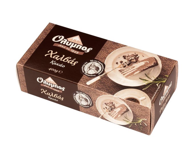 Greek Cocoa Halva 400gr/14.1 oz