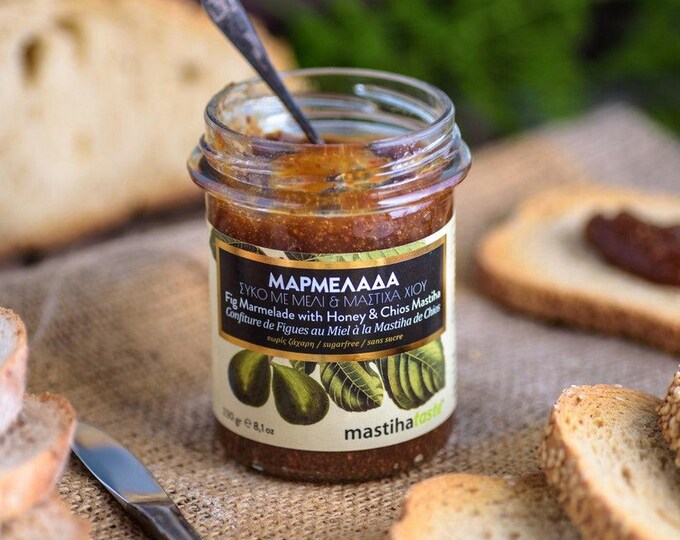 Sugar Free Fig Spread with Honey & Mastic 230g/8.11 ounces