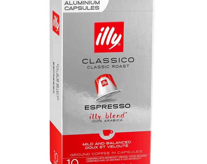 ILLY Espresso coffee in capsules Classic illy blend 100% arabica 10 servings (10 pcs.)