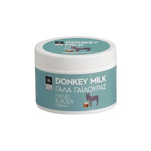 Greek Hand and Body Cream Donkey Milk 200ml/6.76oz