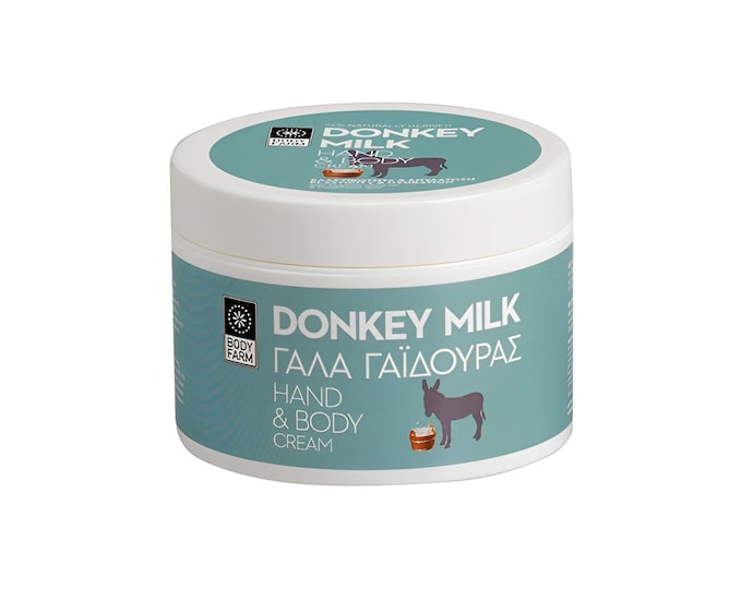 Greek Hand and Body Cream Donkey Milk 200ml/6.76oz