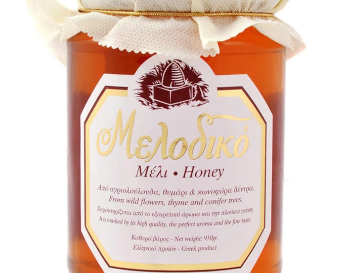 Greek Thyme-wildflower-coniferous honey 950g/33.51 ounces