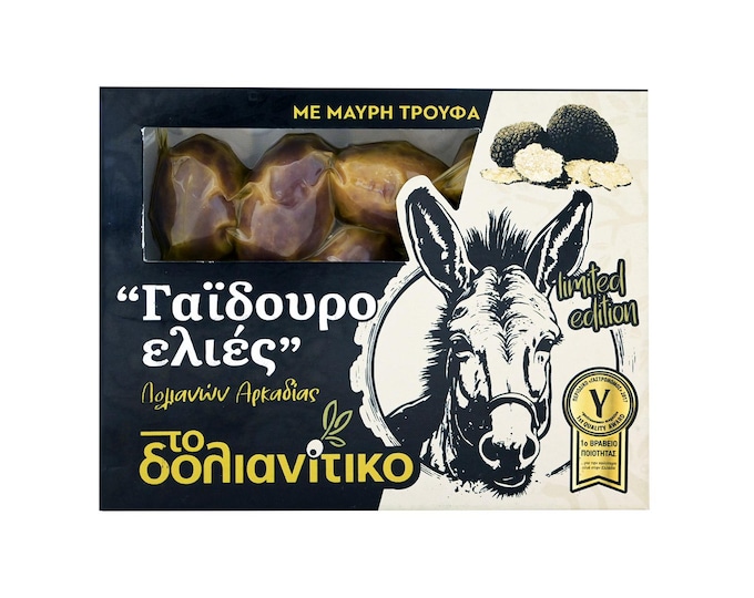 Olives with Black Truffle 200 gr/7.05 οζ