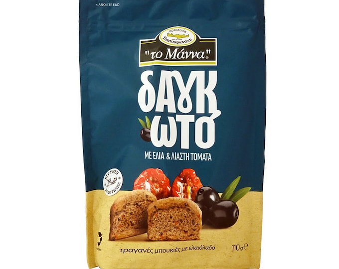 Rusks with Olives and Sun-dried Tomatoes (110g)3.88 ounces X 3 packages