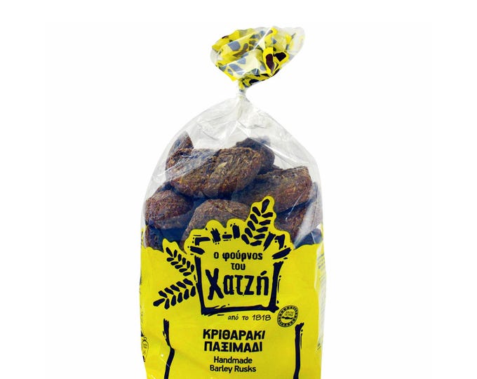 Greek Handmade Barley Rusks (dakos) 2 packagesX400gr/14.10oz
