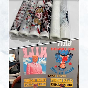 a bunch of different types of wrapping paper