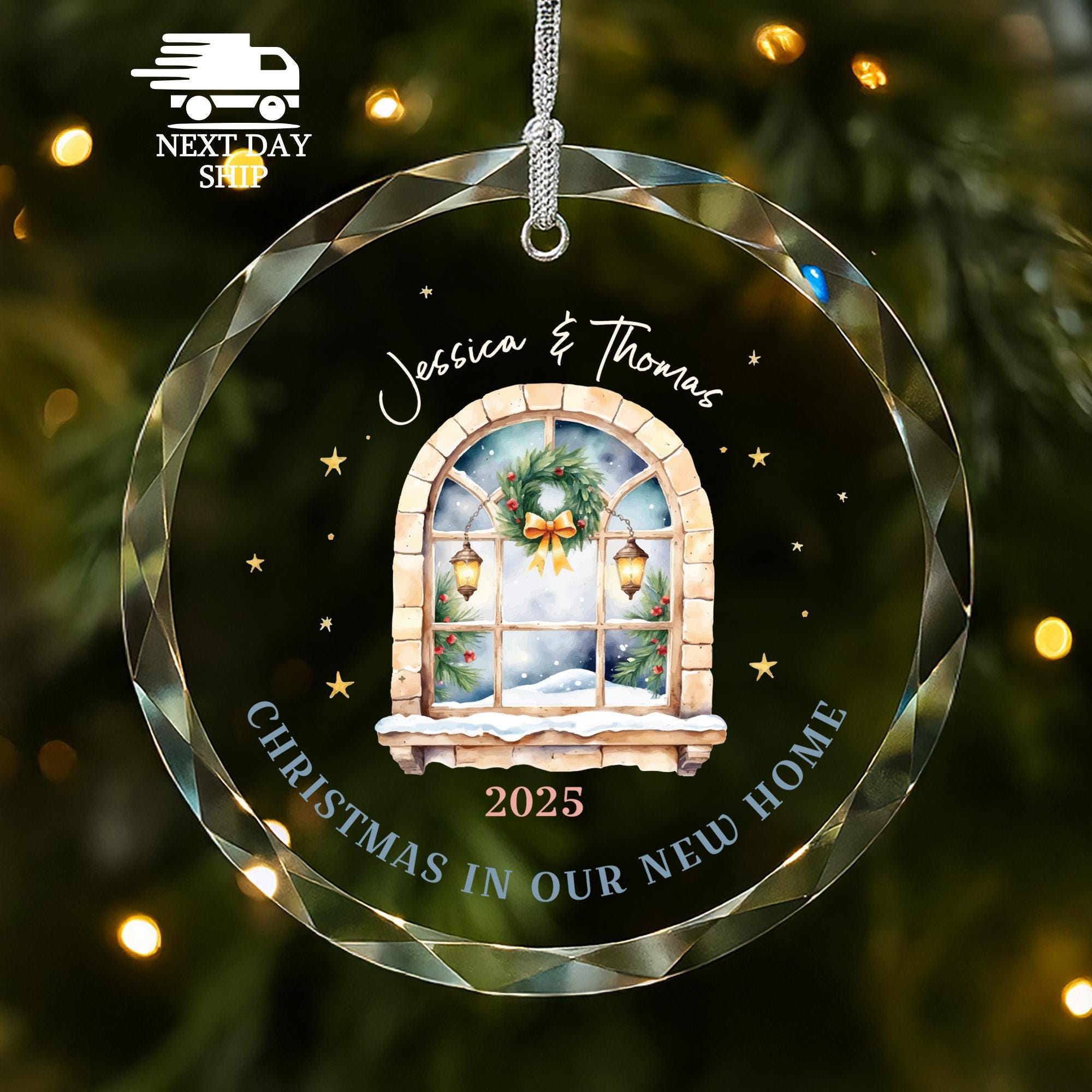 Personalized New Home Christmas Ornament • First Home Keepsake