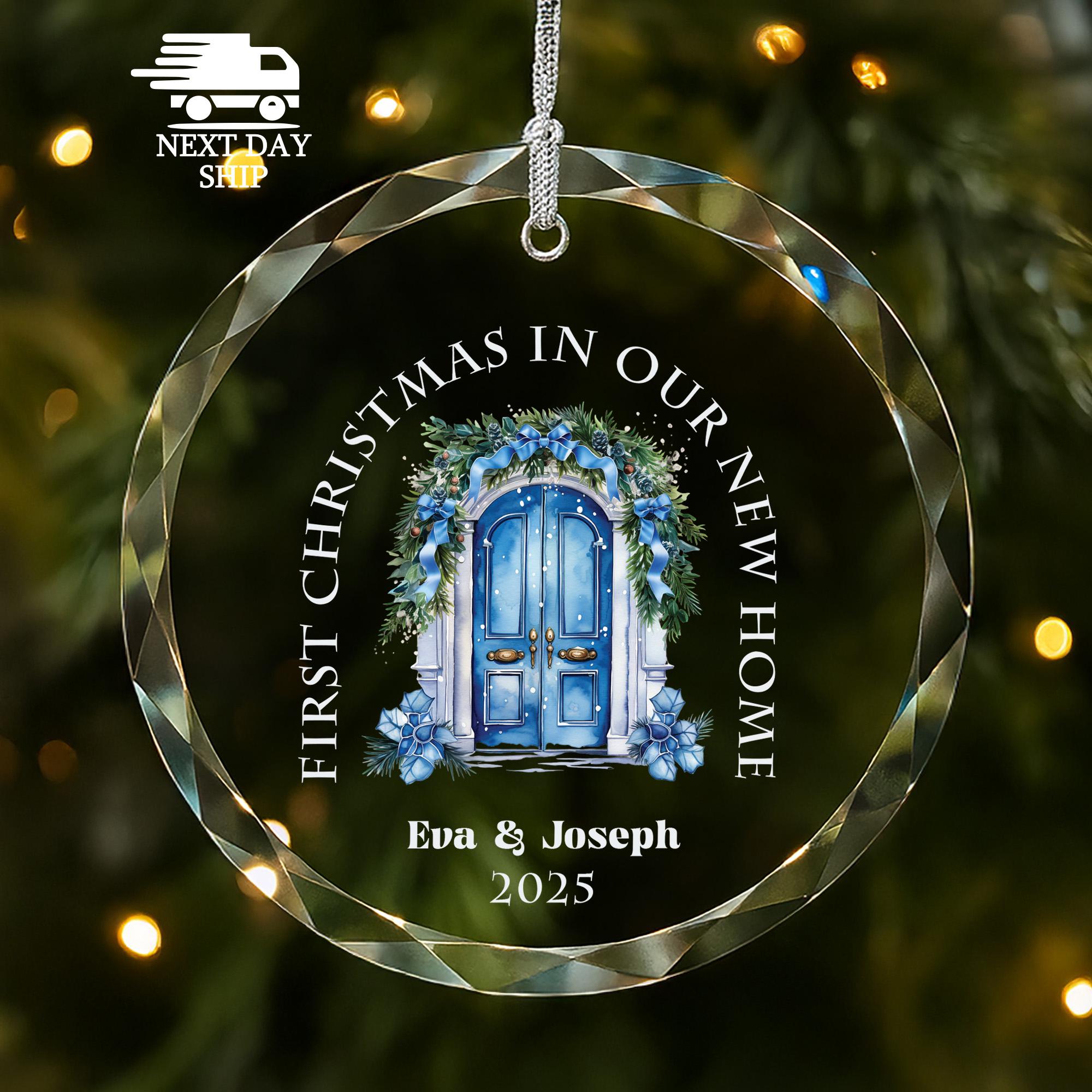 Personalized First Home Christmas Ornament • New Home Gift