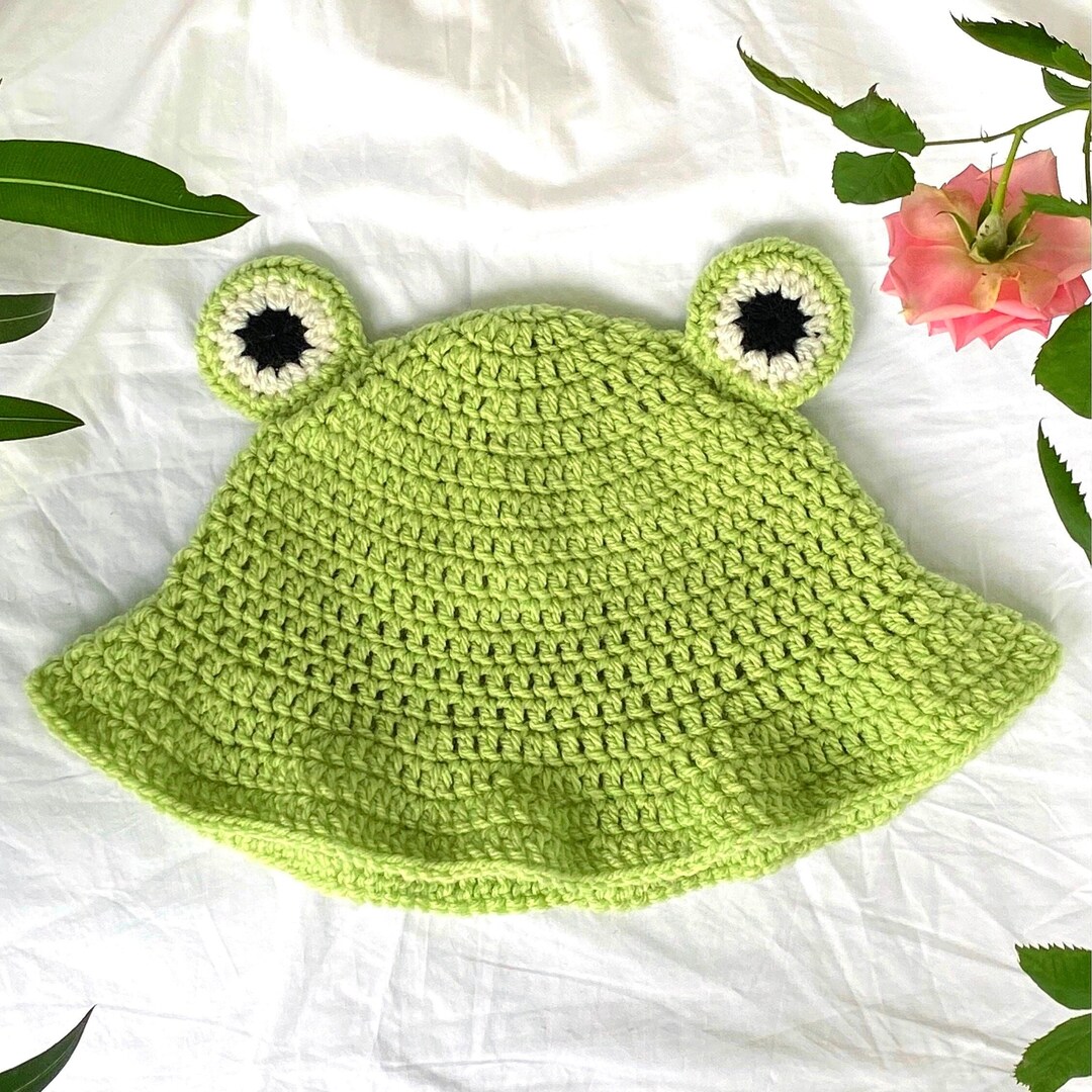 Frog Bucket Hat Crochet - Etsy